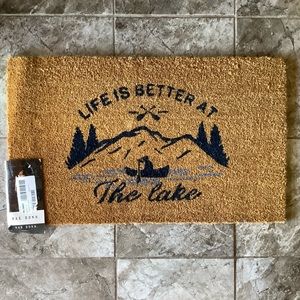 Rae Dunn Life Is Better At The Lake Coir Rug